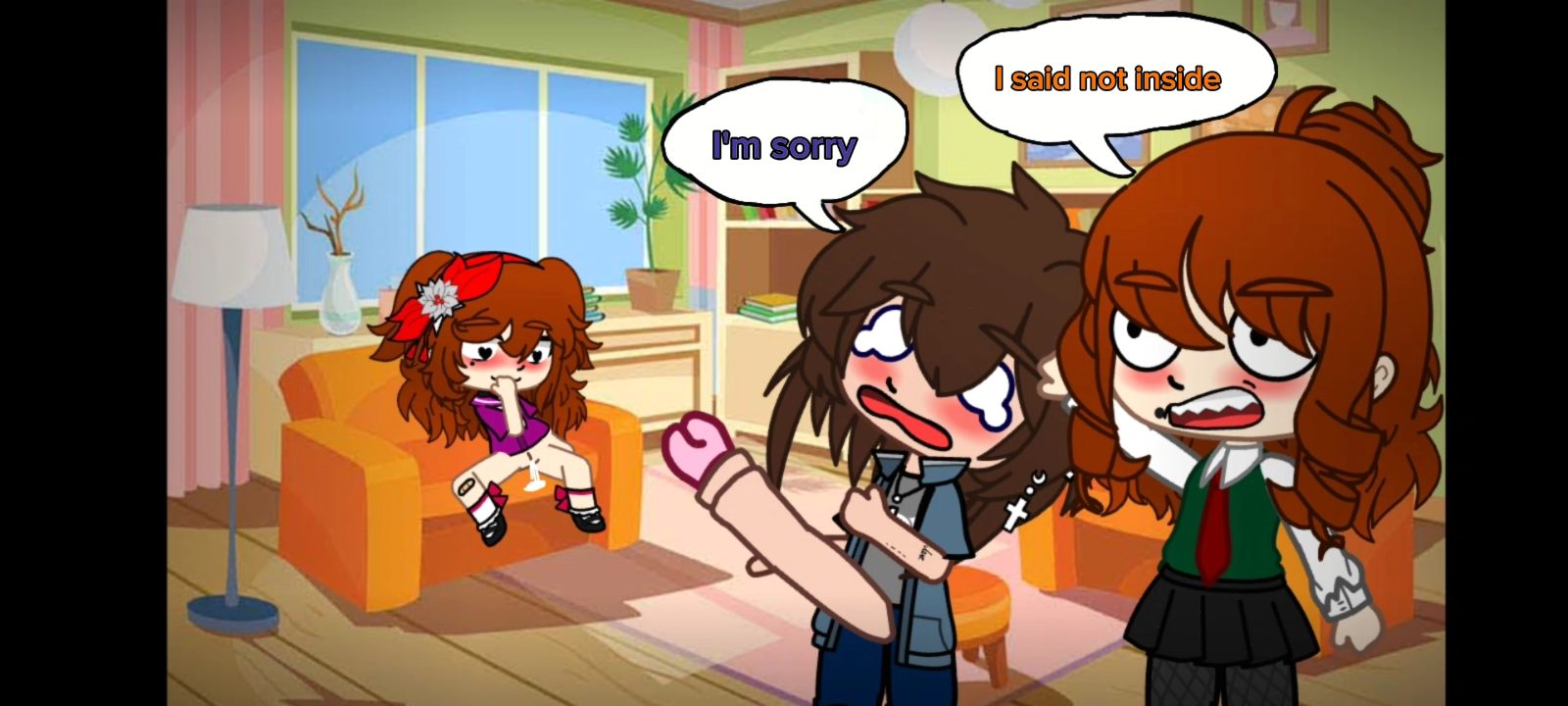 michael cums in elizabeth