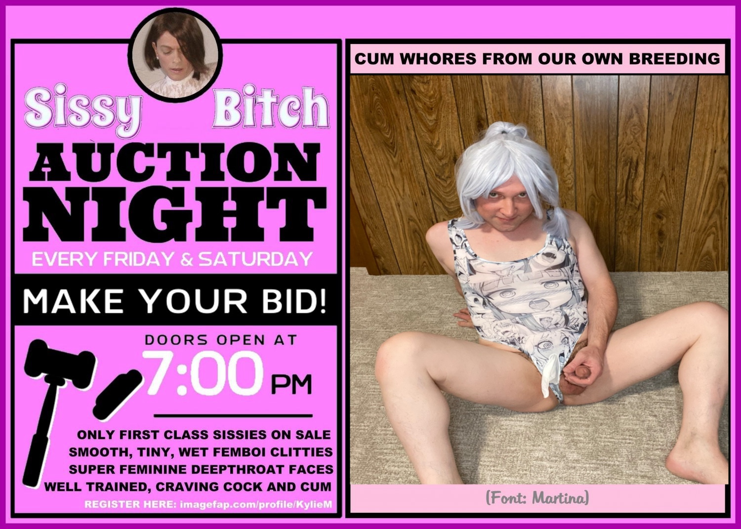 Expose and humiliate me!!