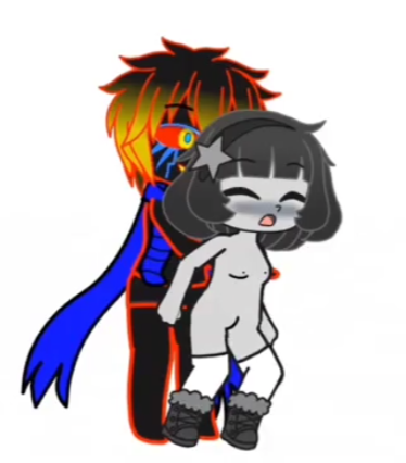 ink sans fuck core frisk credits: XCHARA_exe