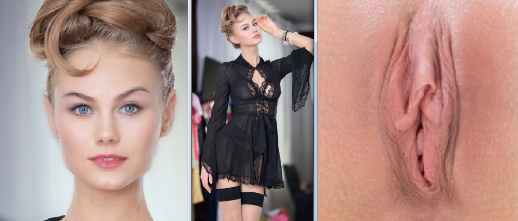 Nancy A opens her vagina 8