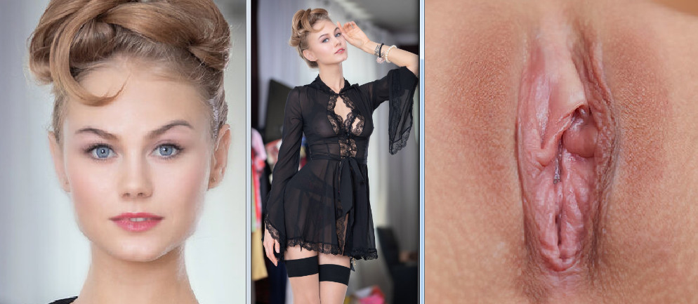 Nancy A opens her vagina 8