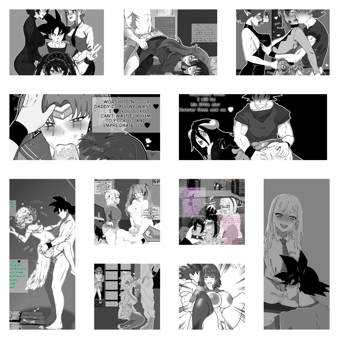 Goku cucking everyone