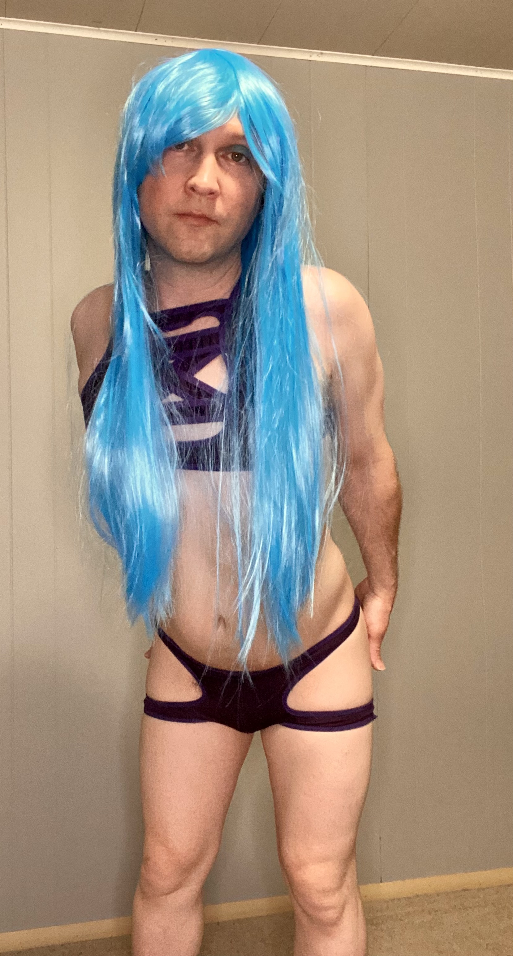 Trying to be sexy. Lol.