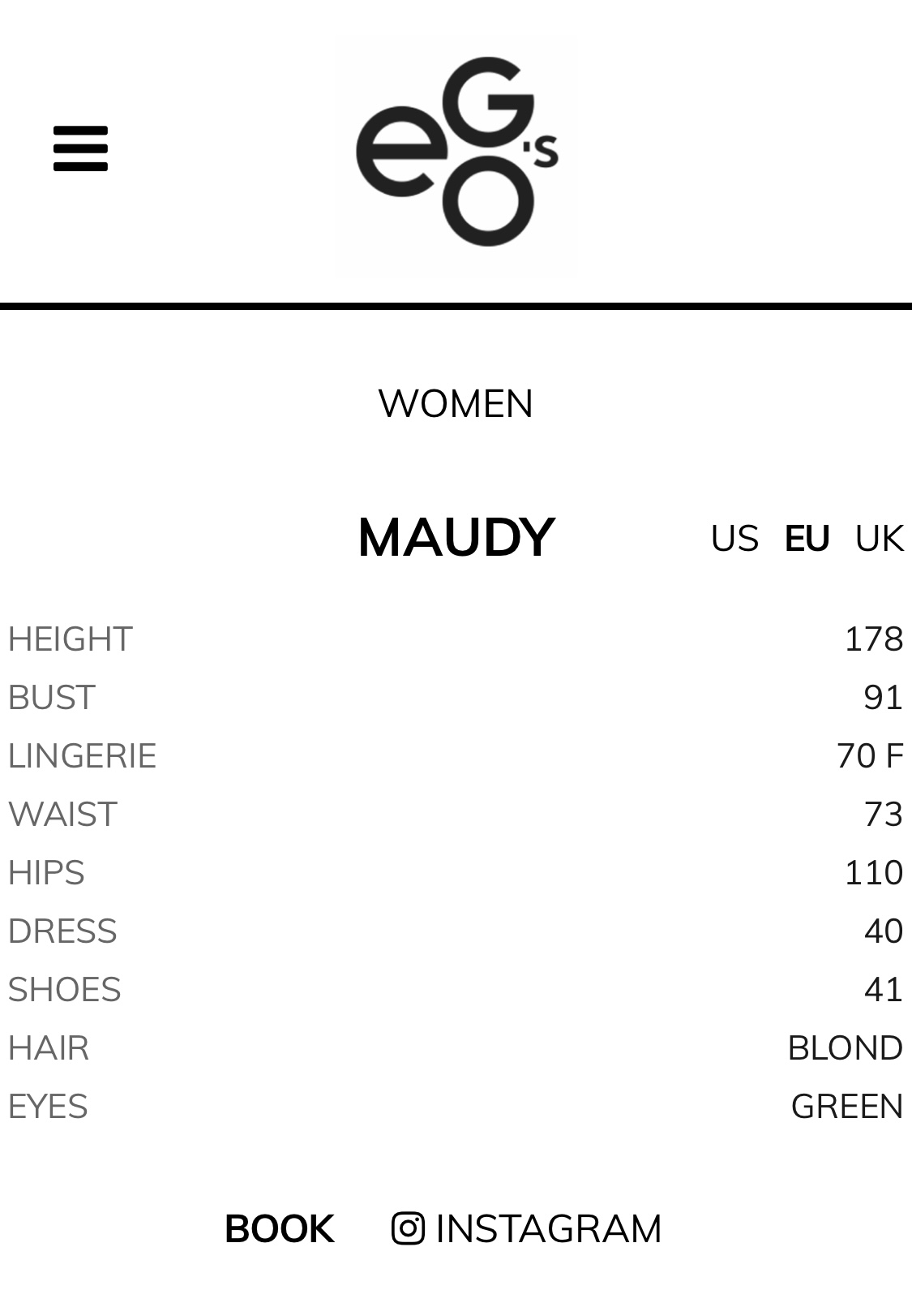 Maudy for ISANOA Intimates