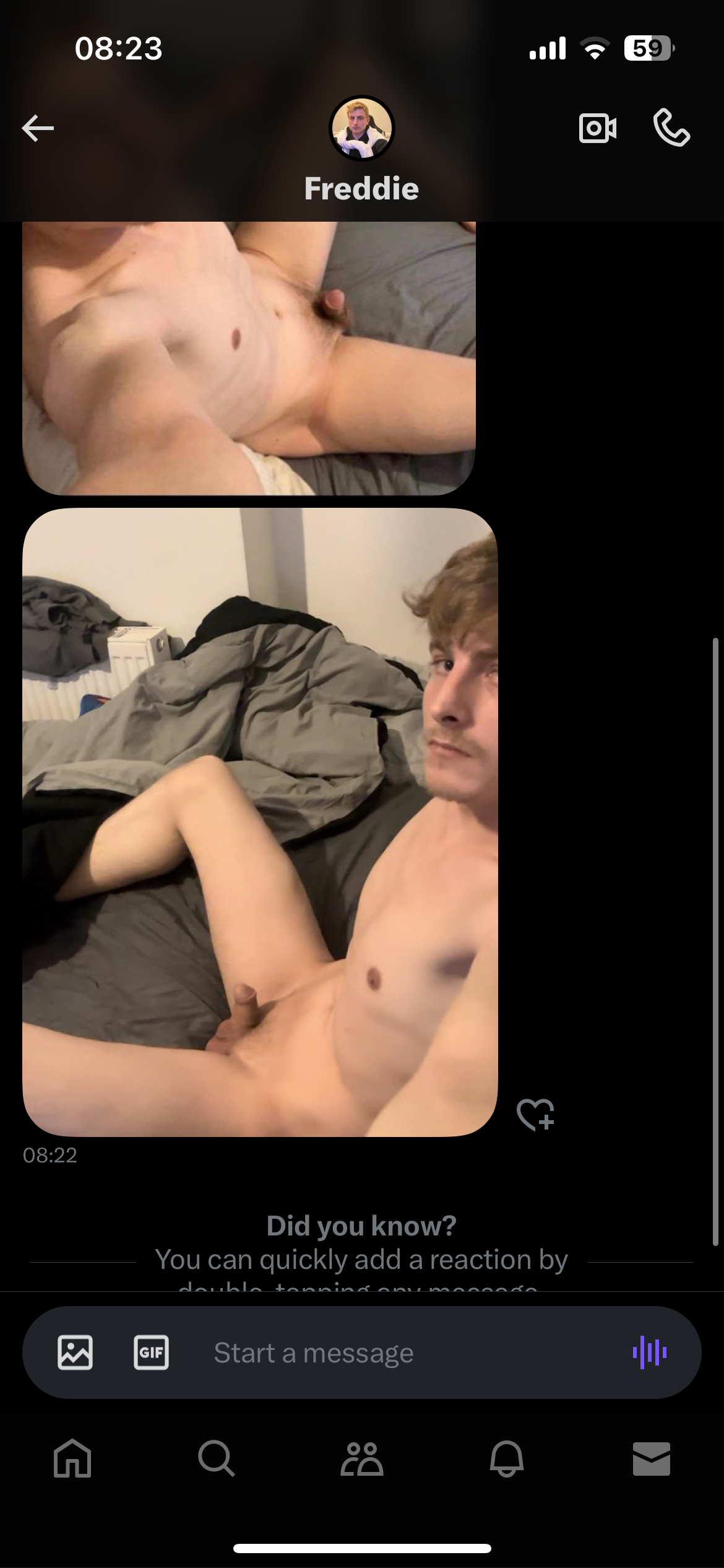 Unsolicited dick pic twitter