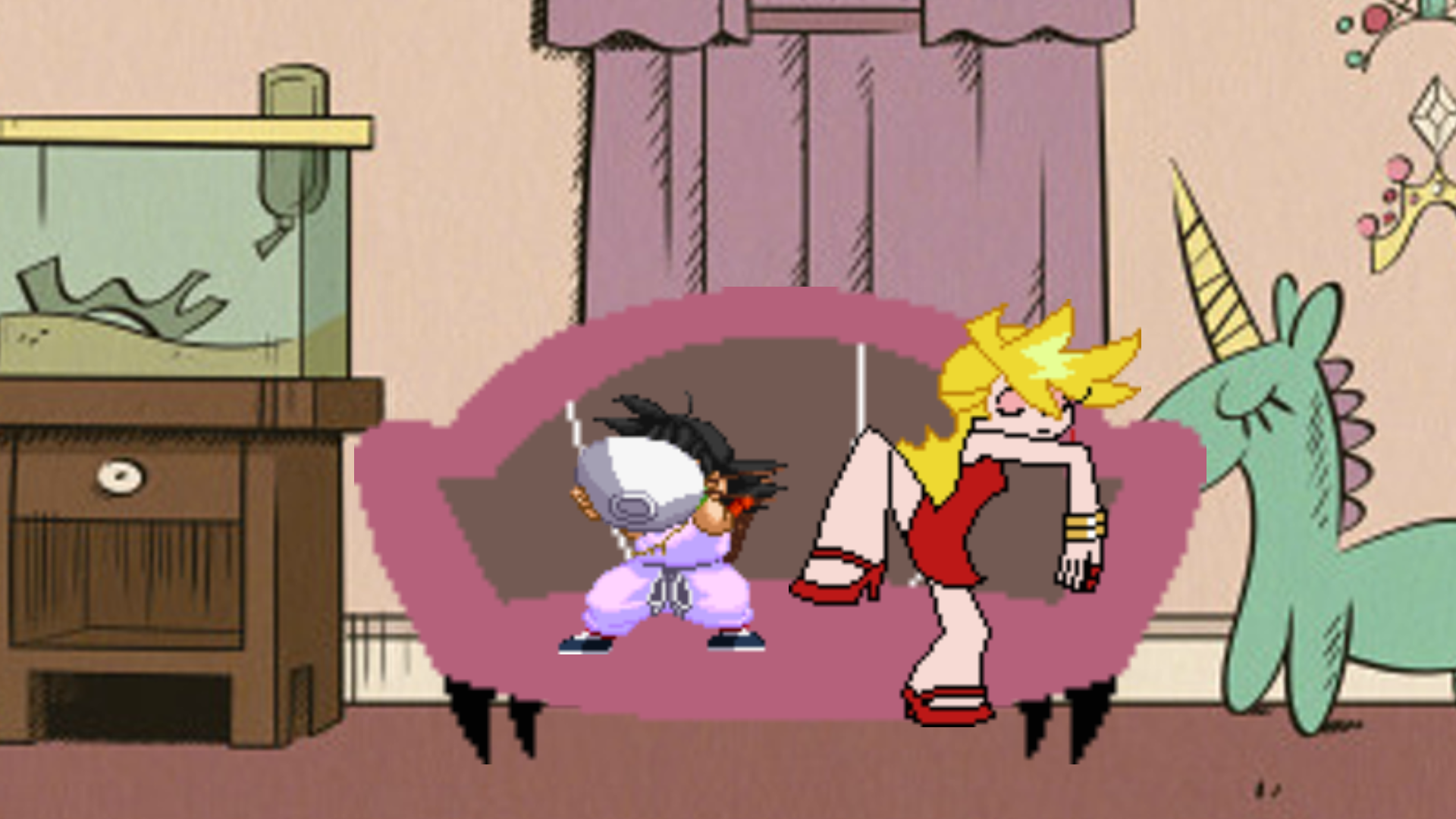 When ypu babysit but your horny~