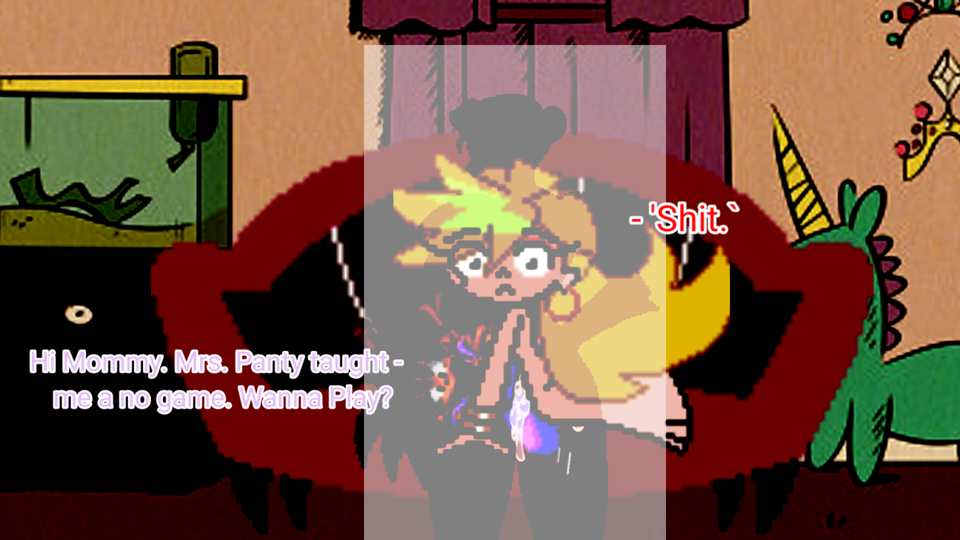 When ypu babysit but your horny~