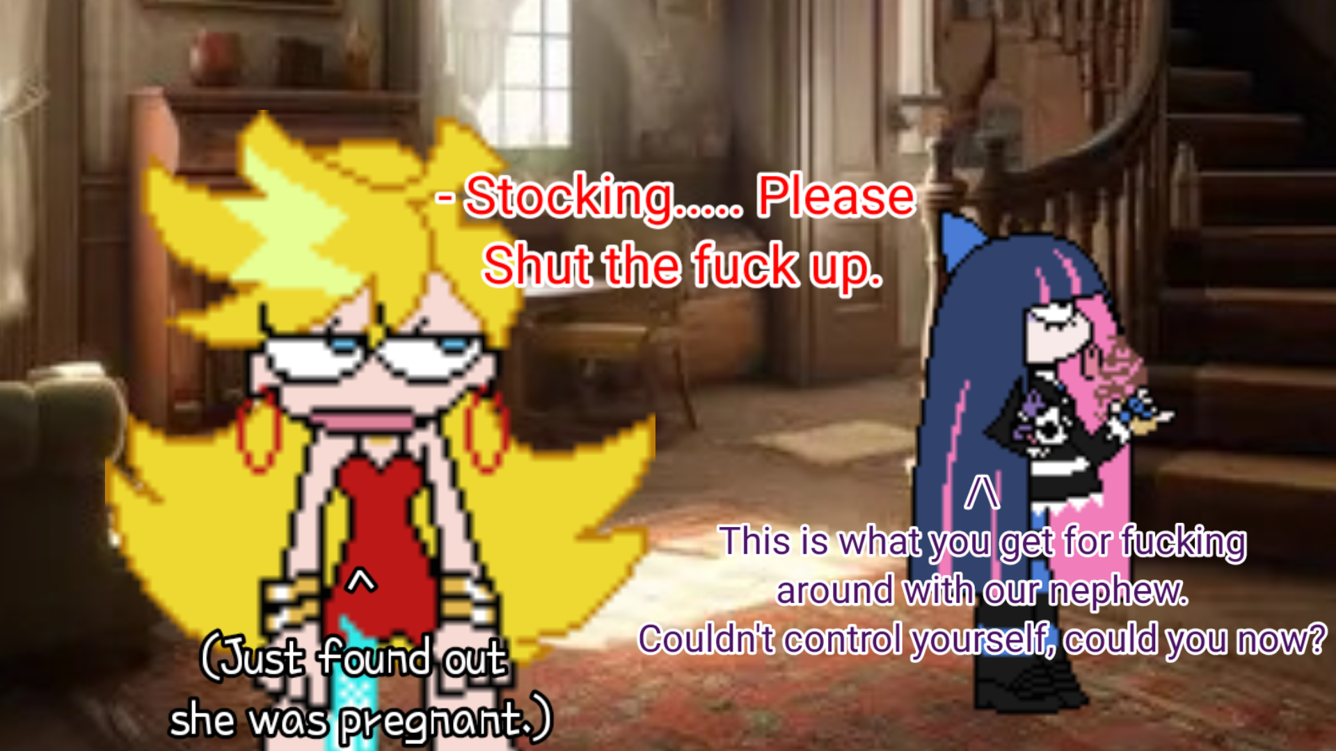 When ypu babysit but your horny~