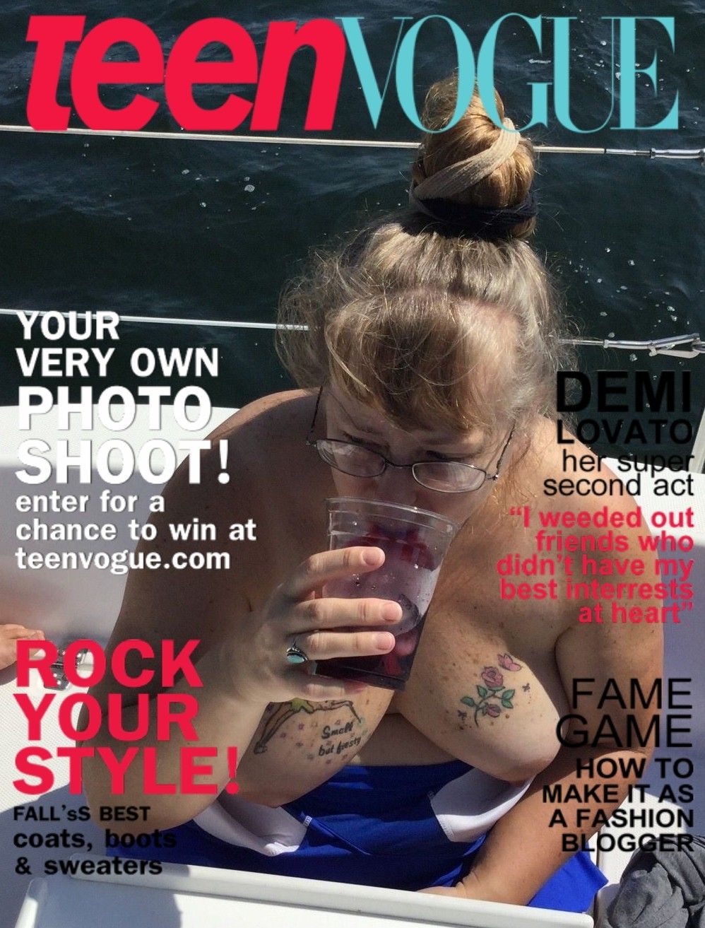 Slut on magazine covers