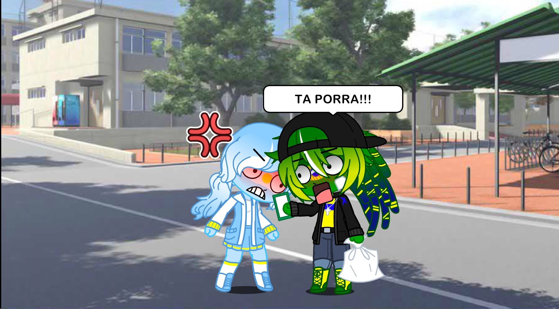 Brasil ganhando presente da China 2