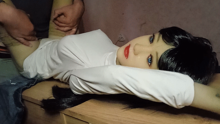 New secretary was fucked on table during job interview(GIFs)