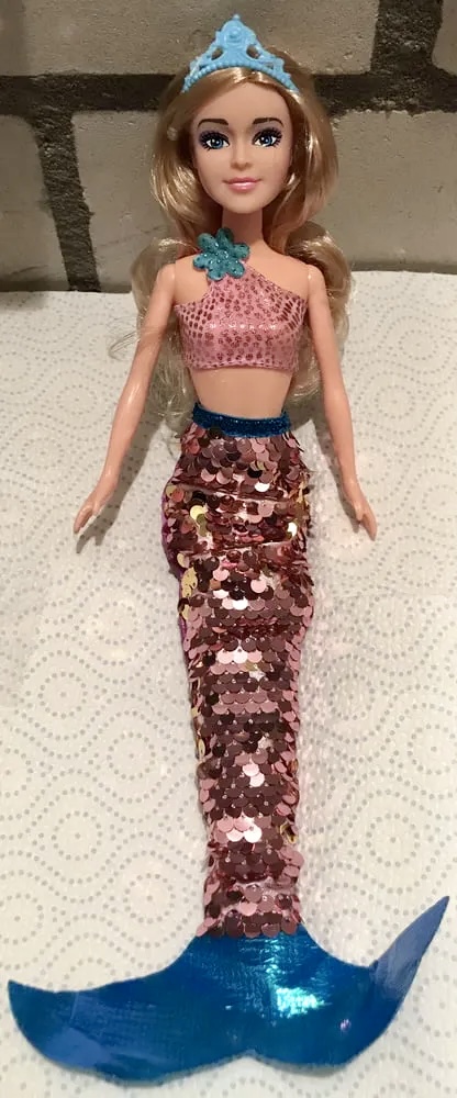 2021 Mermaid Barbie doll cumshot
