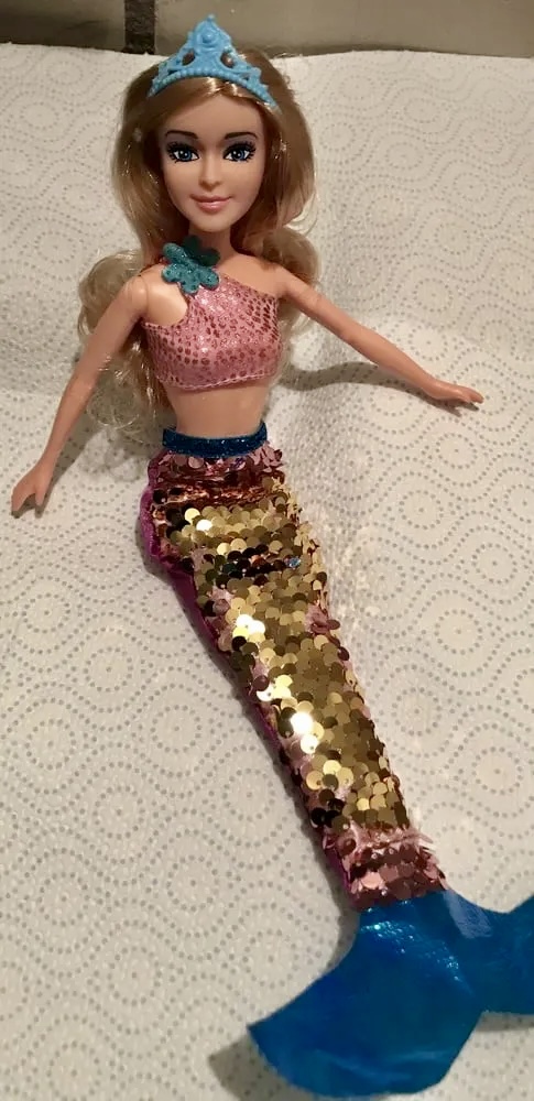 2021 Mermaid Barbie doll cumshot