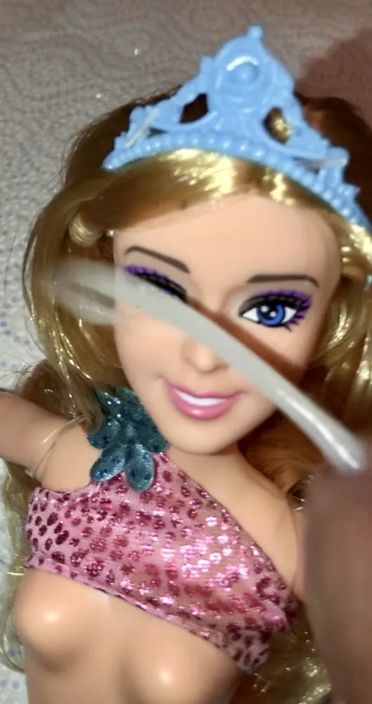 2021 Mermaid Barbie doll cumshot