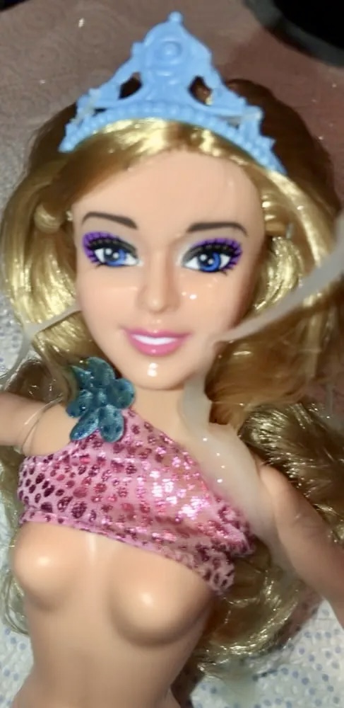 2021 Mermaid Barbie doll cumshot