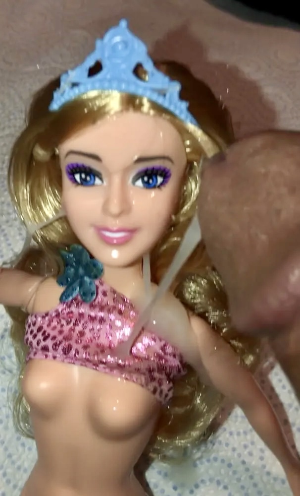 2021 Mermaid Barbie doll cumshot