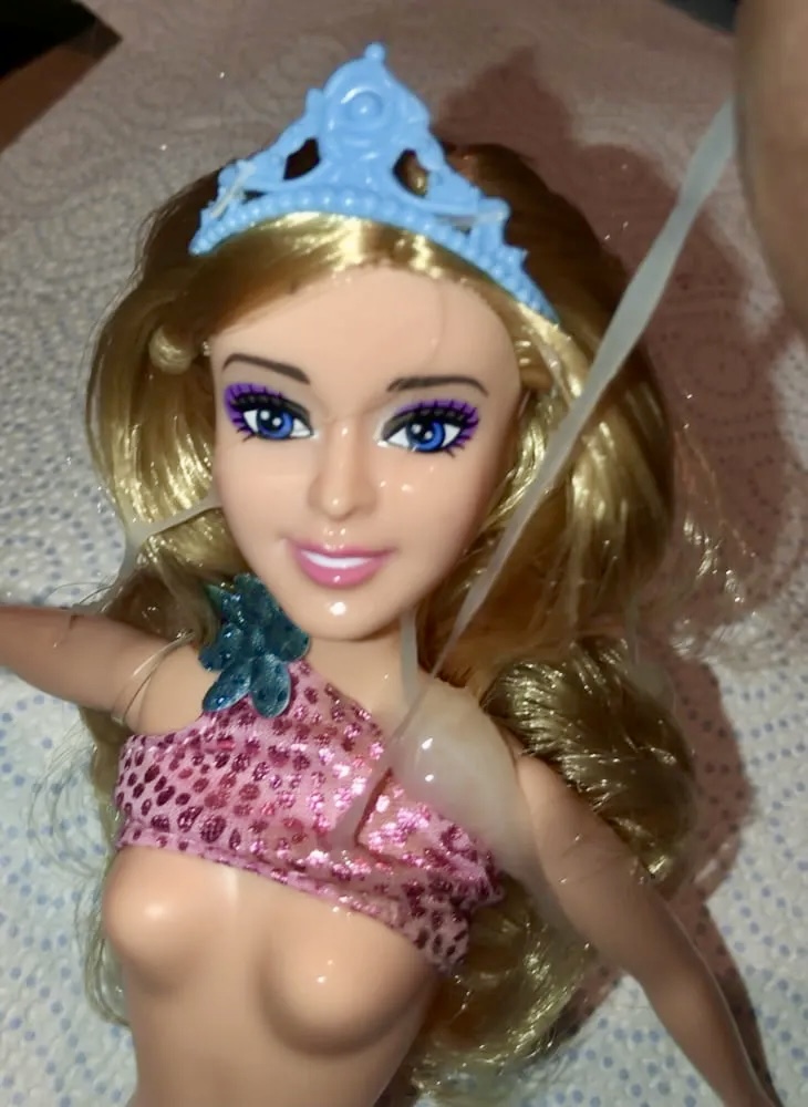 2021 Mermaid Barbie doll cumshot