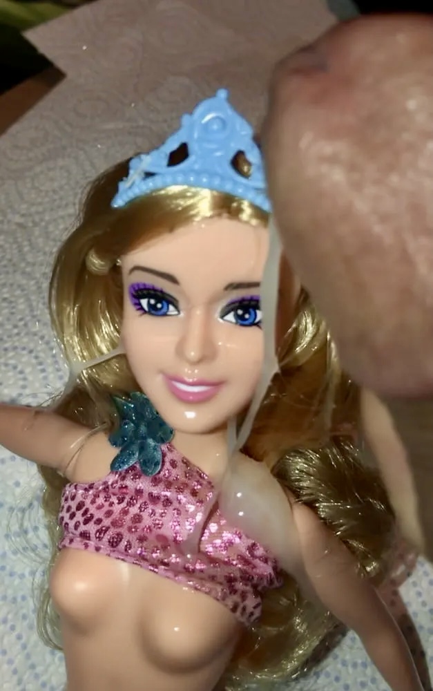 2021 Mermaid Barbie doll cumshot