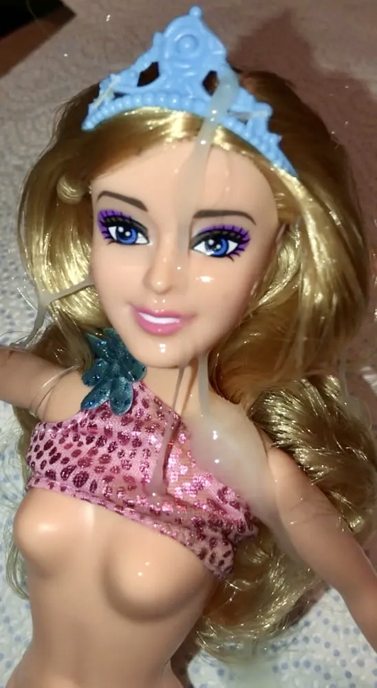 2021 Mermaid Barbie doll cumshot
