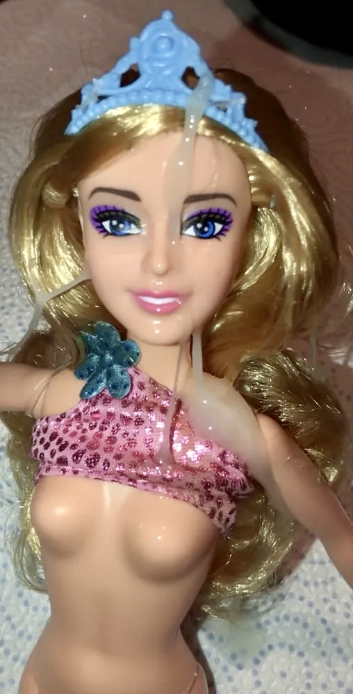2021 Mermaid Barbie doll cumshot