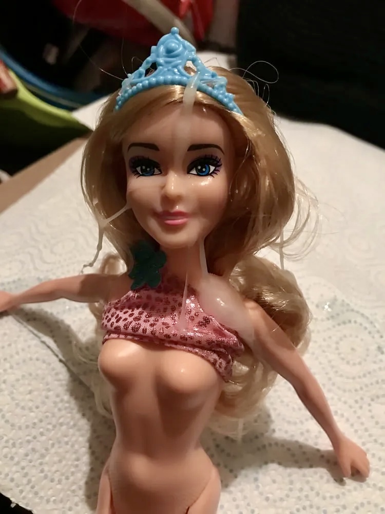 2021 Mermaid Barbie doll cumshot