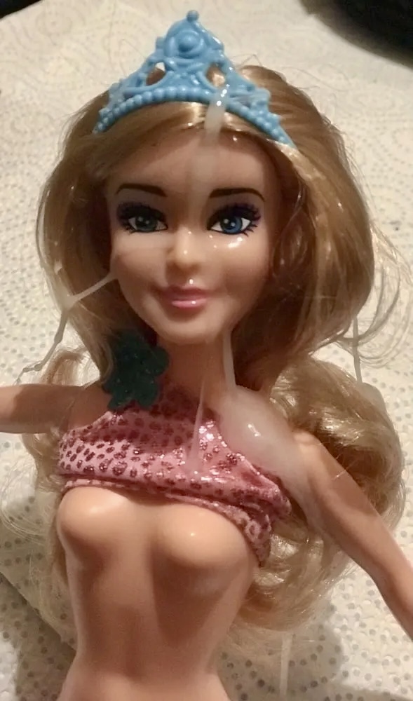 2021 Mermaid Barbie doll cumshot