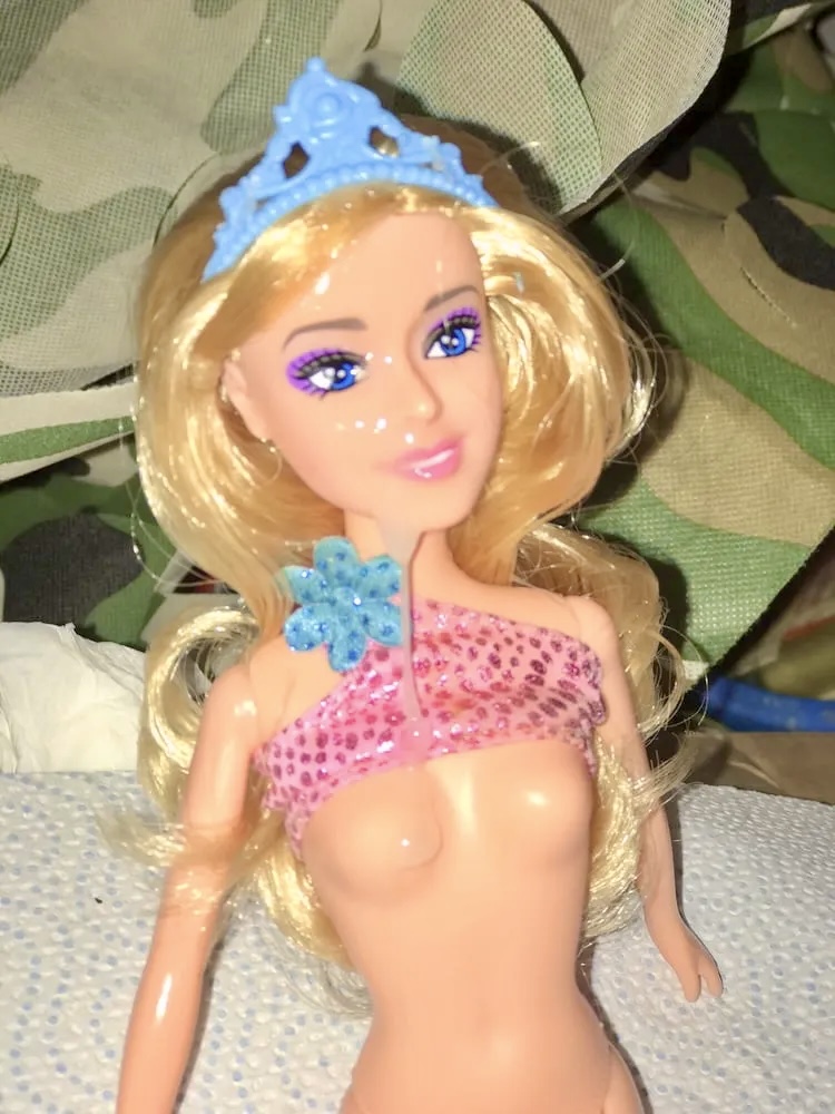 2021 Mermaid Barbie doll cumshot