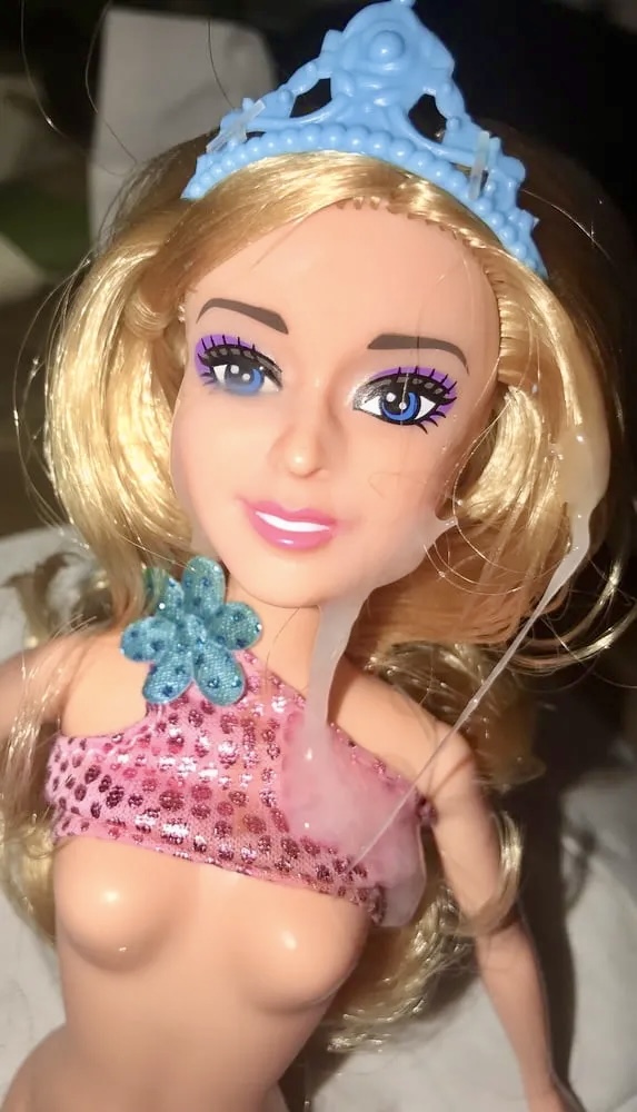 2021 Mermaid Barbie doll cumshot