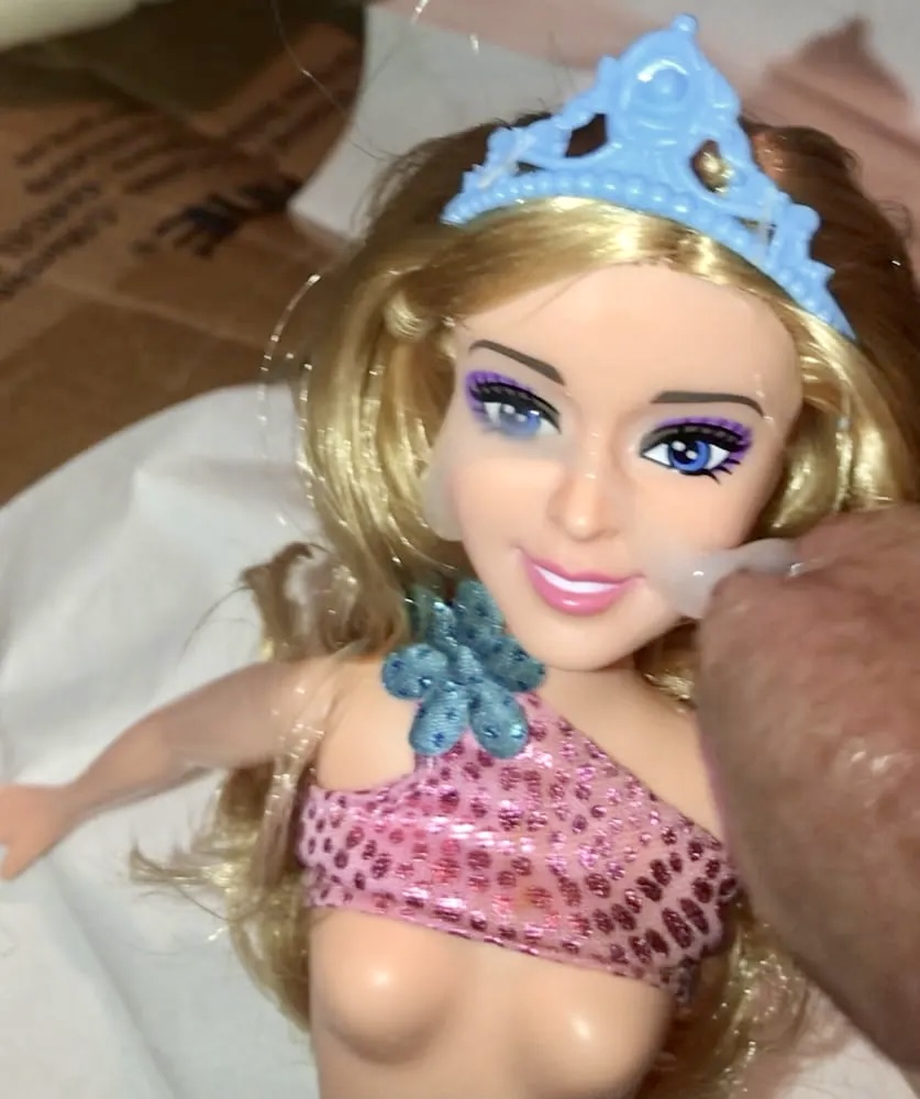 2021 Mermaid Barbie doll cumshot