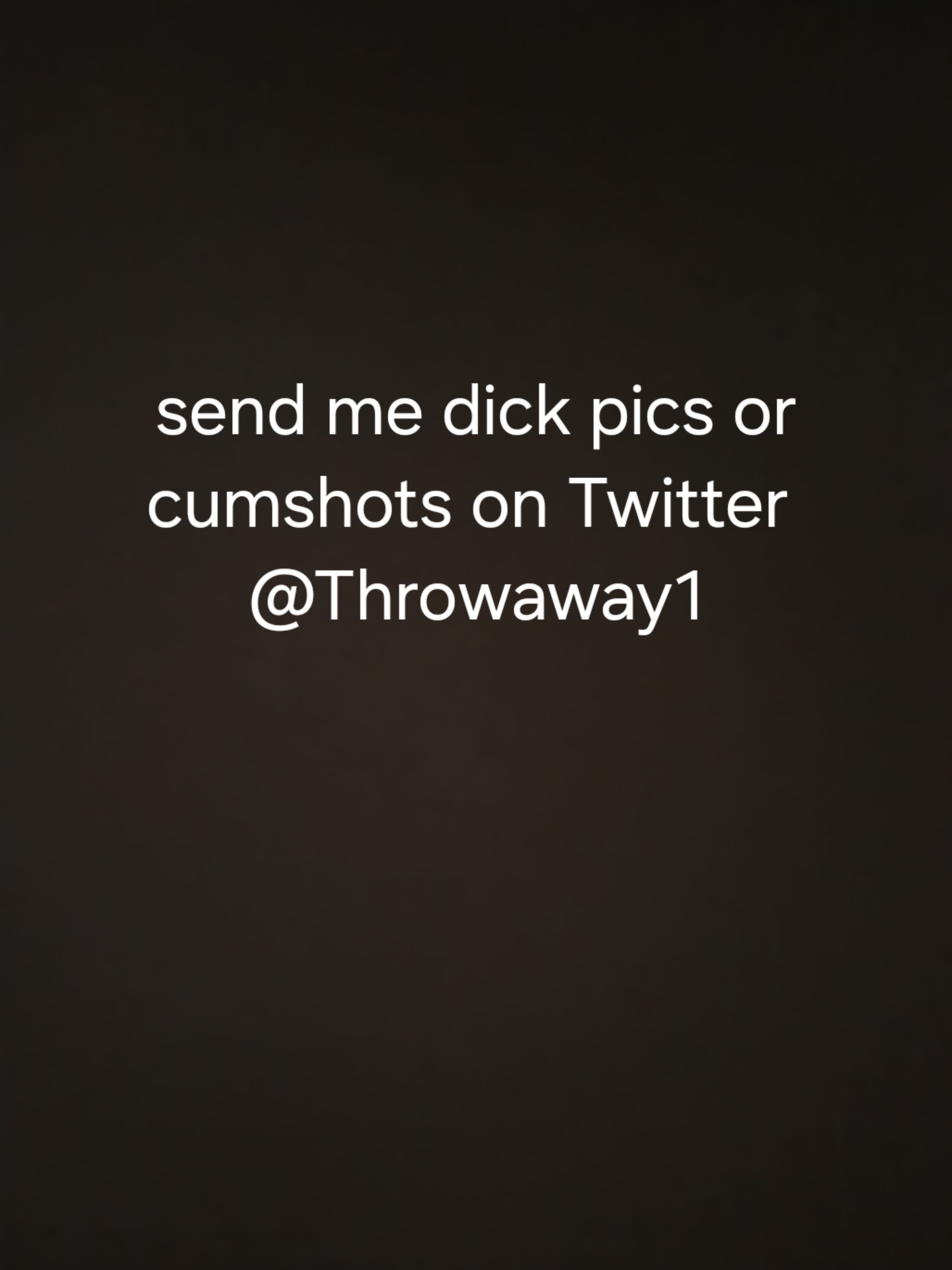 I might rate your dick pics if I get to them