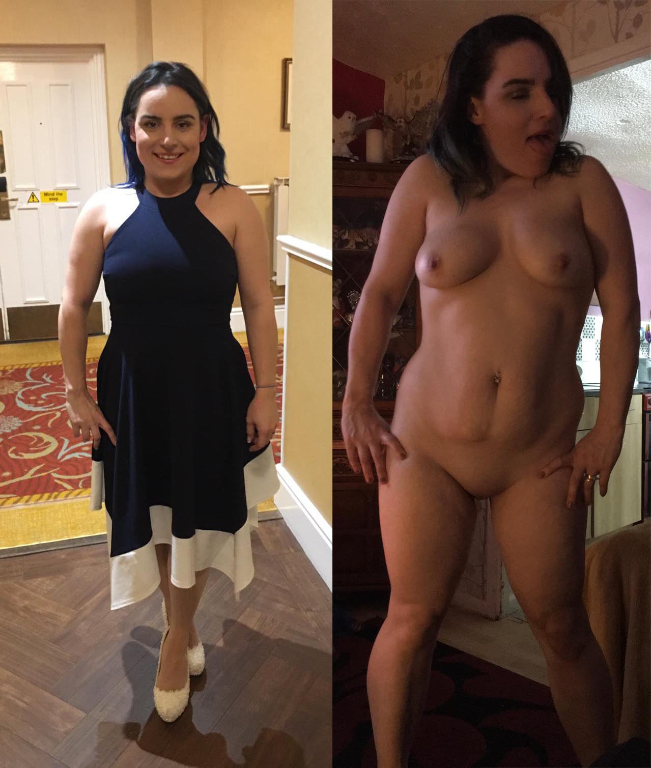 dressed and undressed