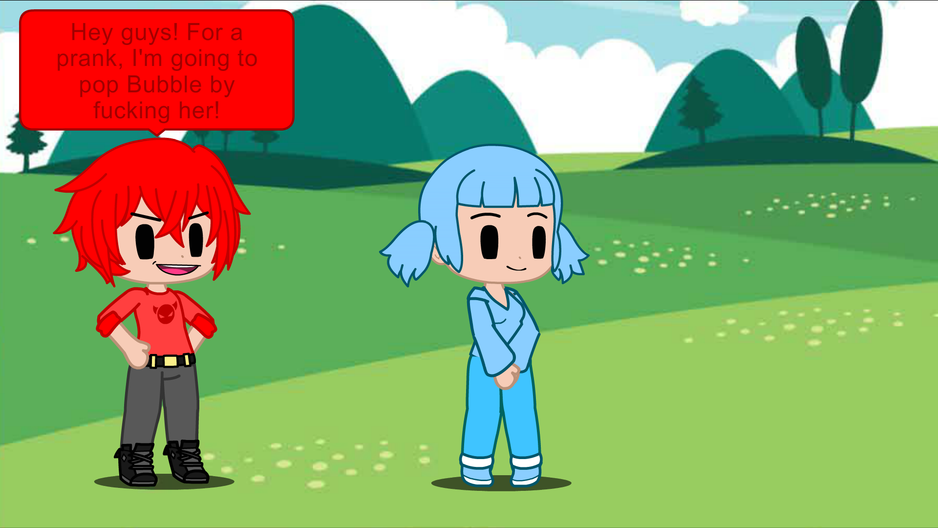 Blocky’s sexy prank