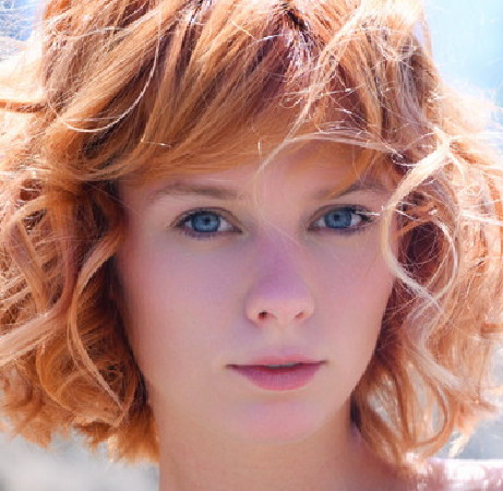 Lily opens her vagina