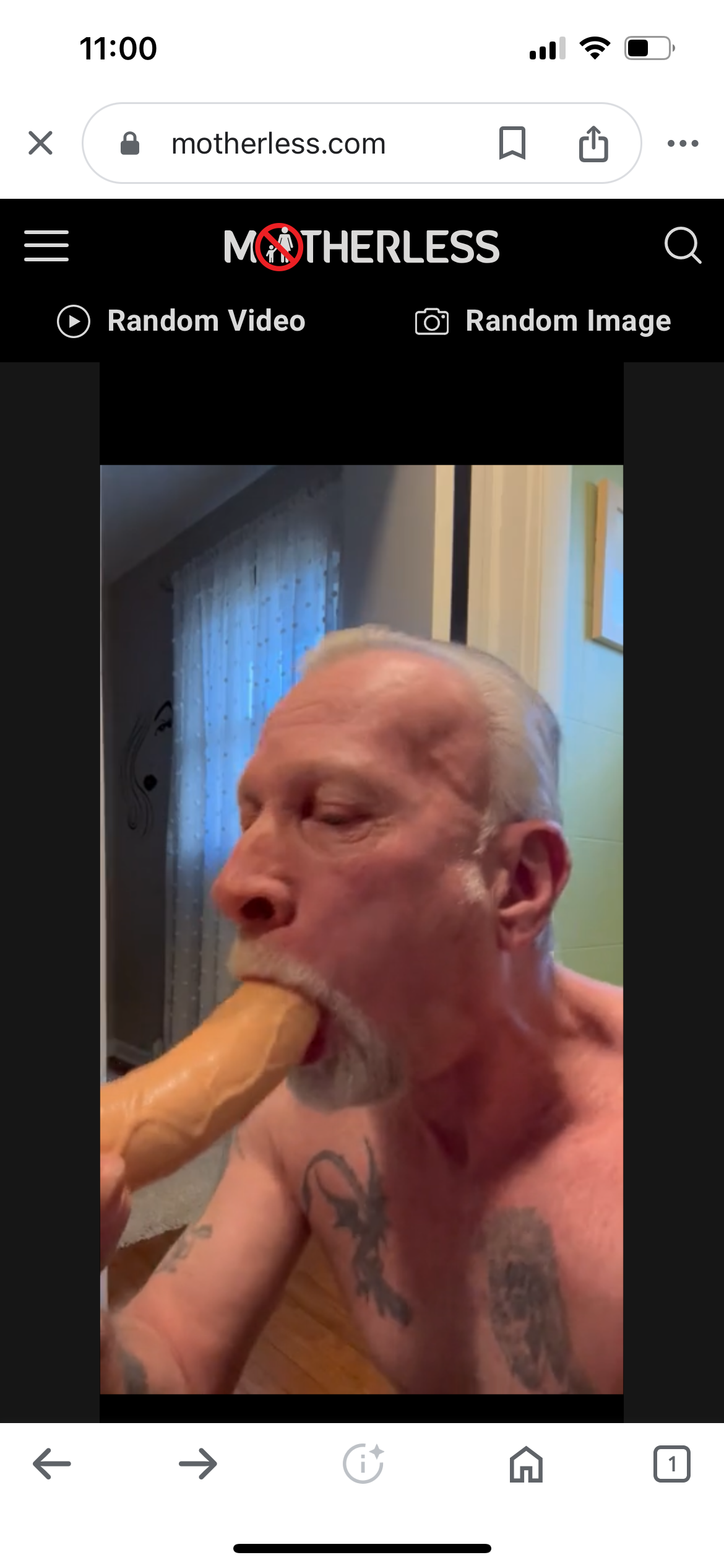 Dildo sucking public post