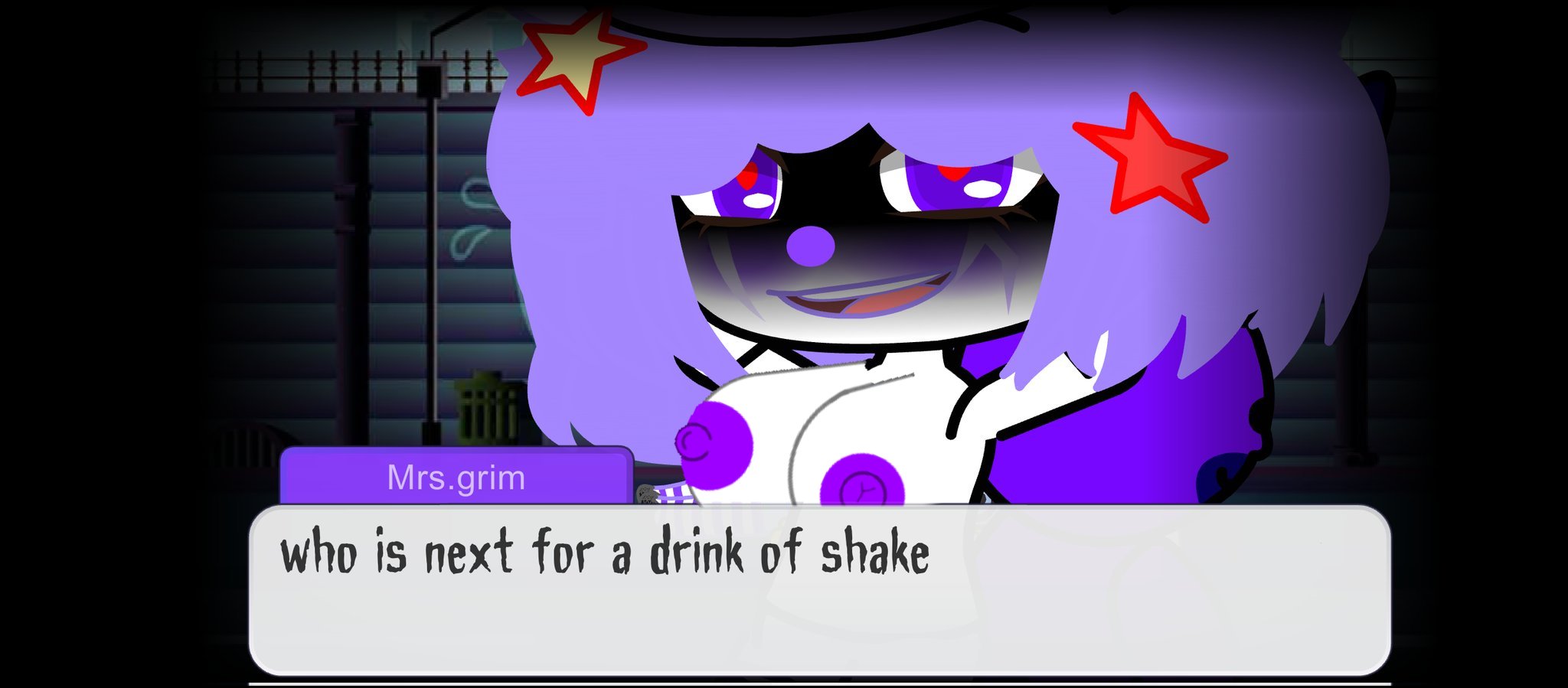 The grimace shake attack