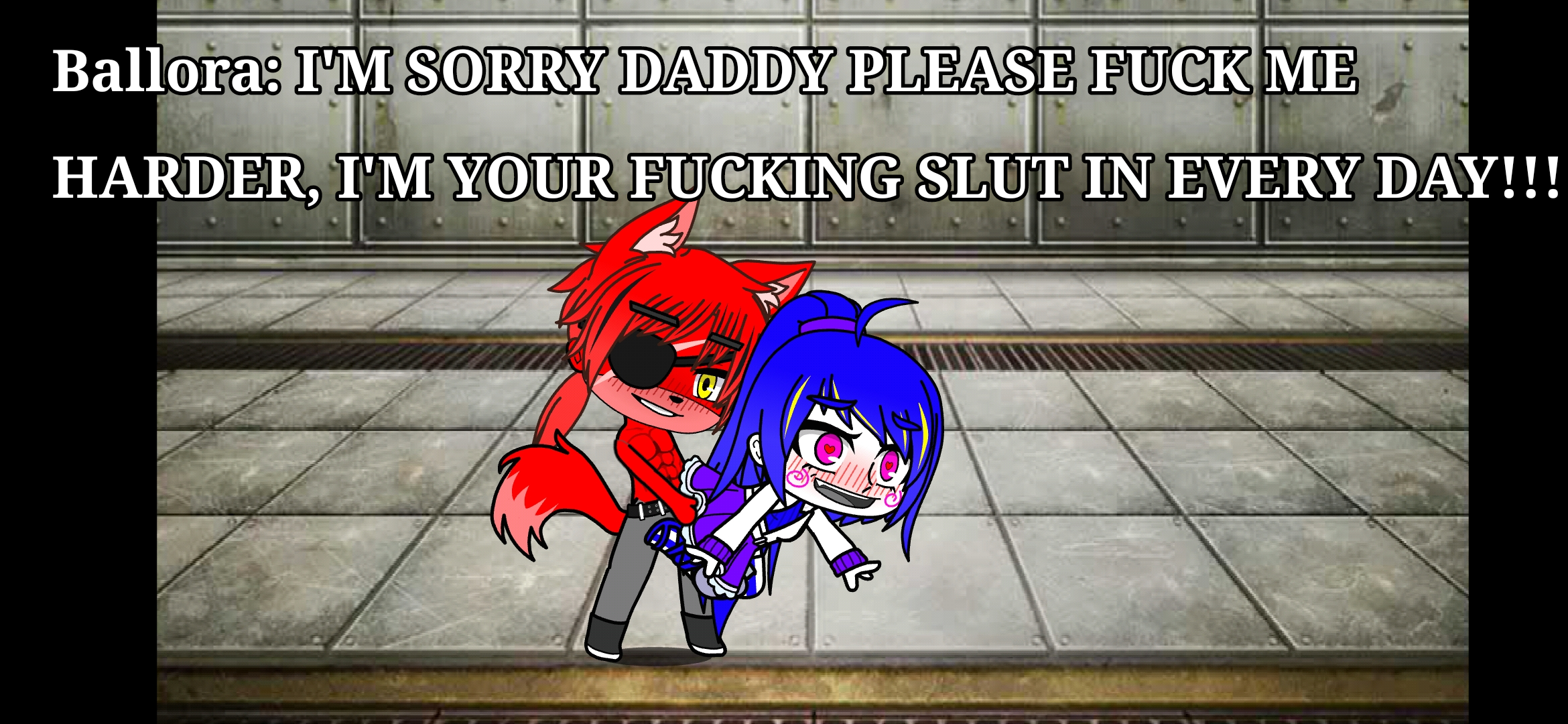 Samurai Foxy fuck Ballora