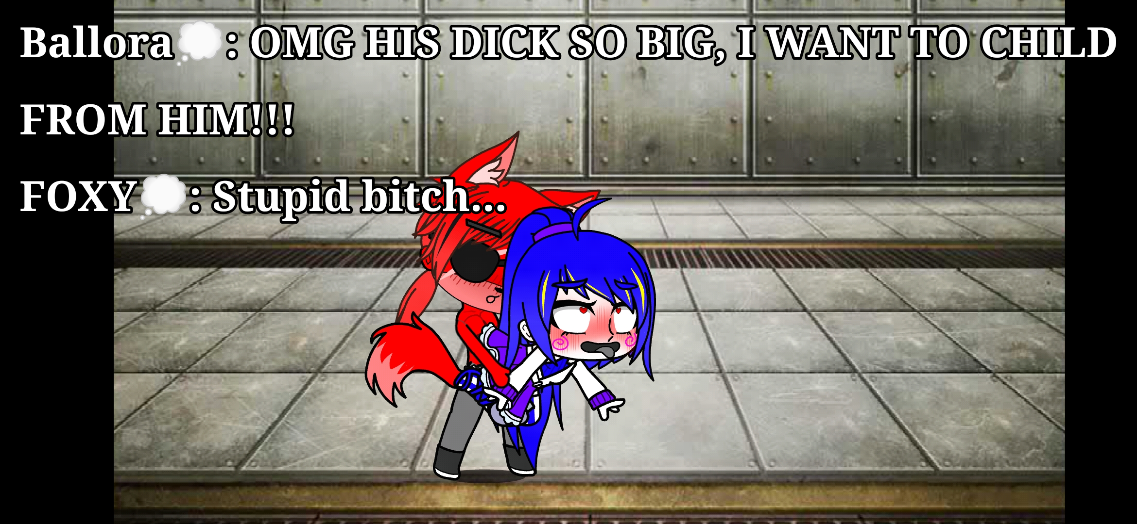 Samurai Foxy fuck Ballora