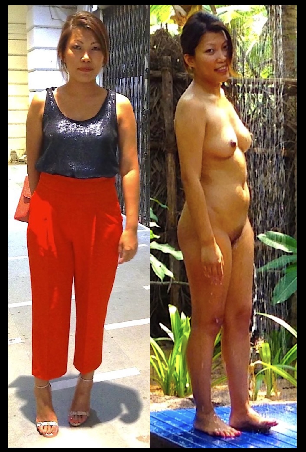 ASIAN DRESSED/UNDRESSED