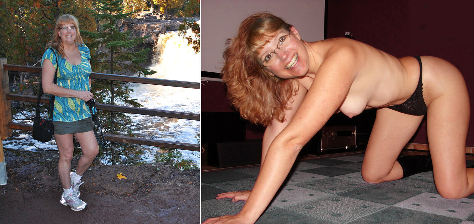 dressed and undressed