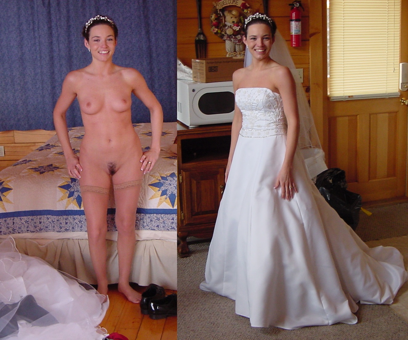 dressed and undressed