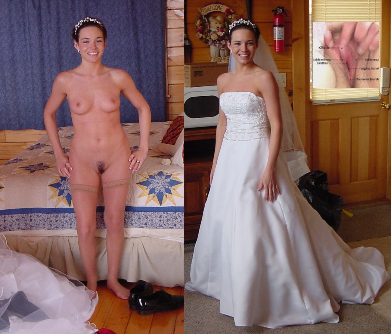 dressed and undressed