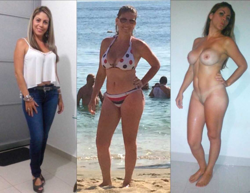 dressed and undressed