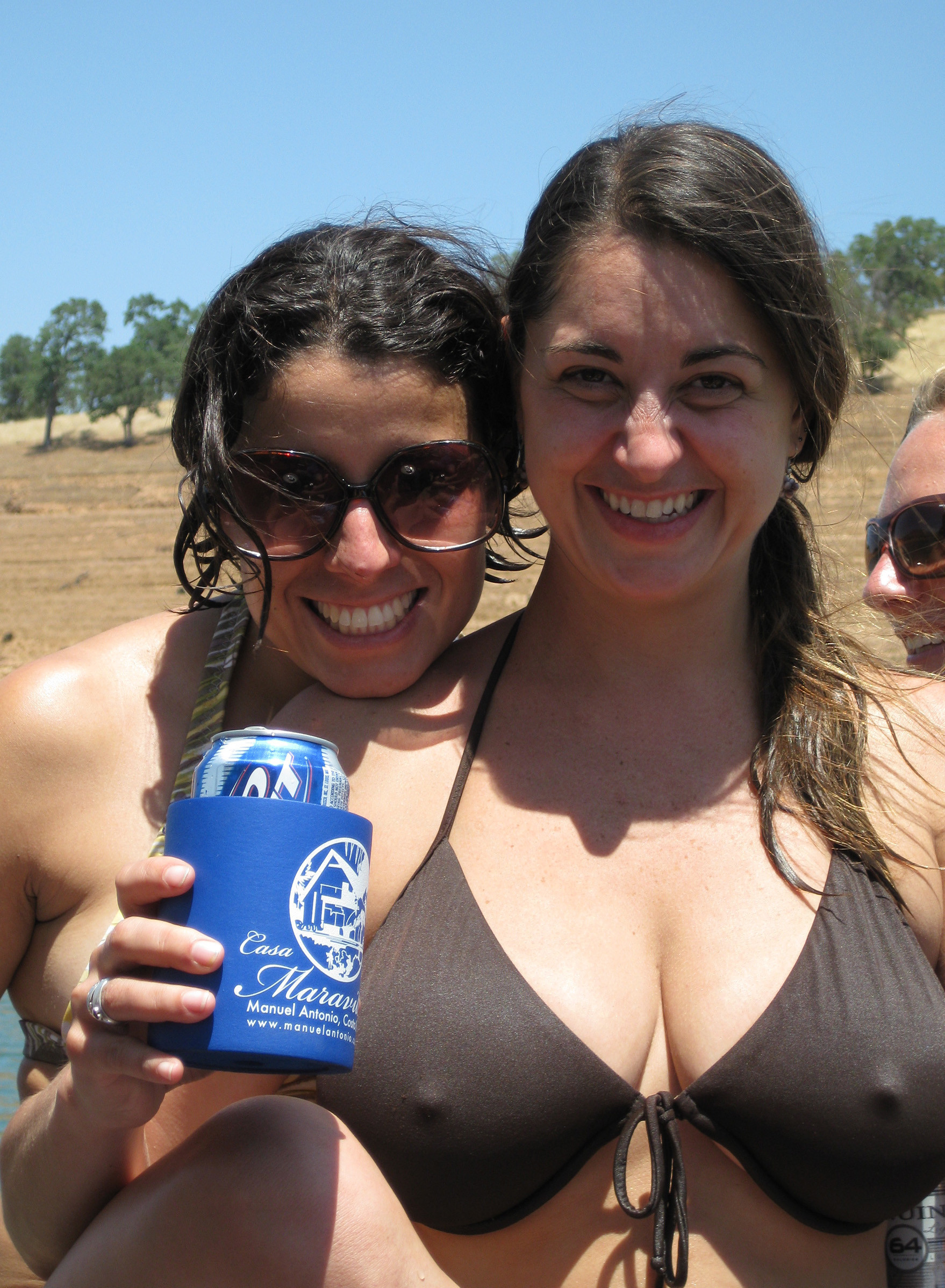 nipples seen through tops