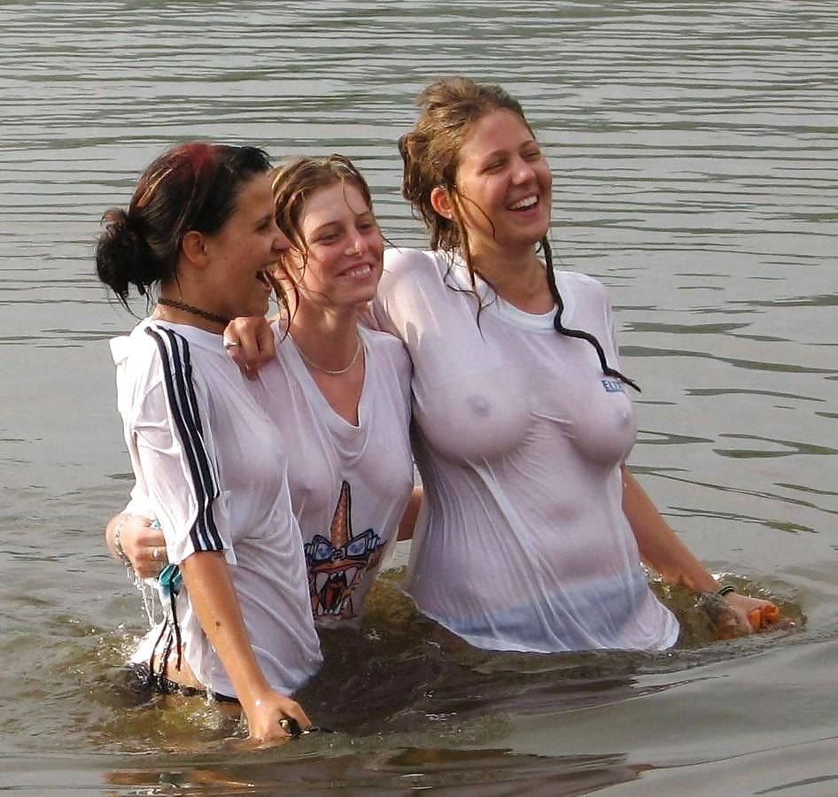 nipples seen through tops