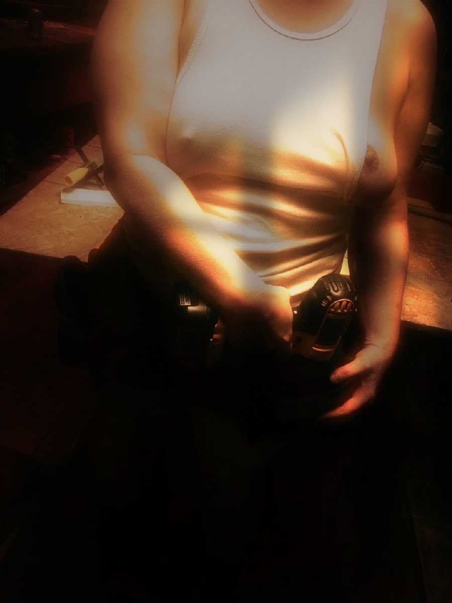 nipples seen through tops