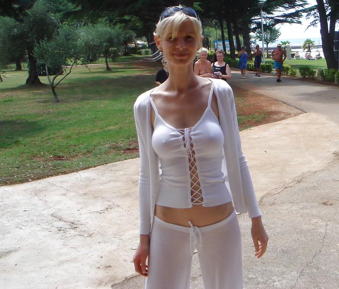 nipples seen through tops