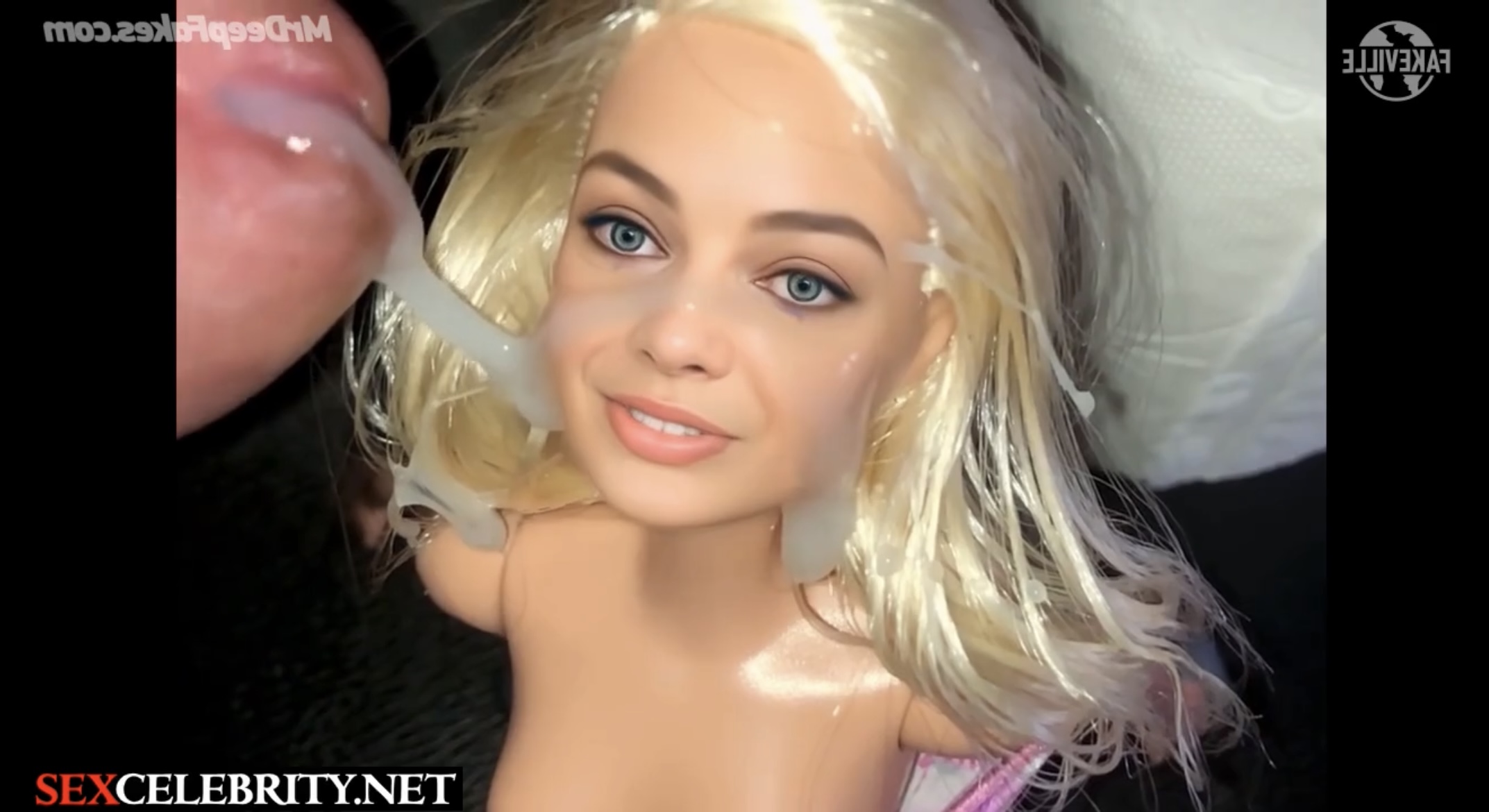 Found my own cumshot and Barbie on internet to make deepfake