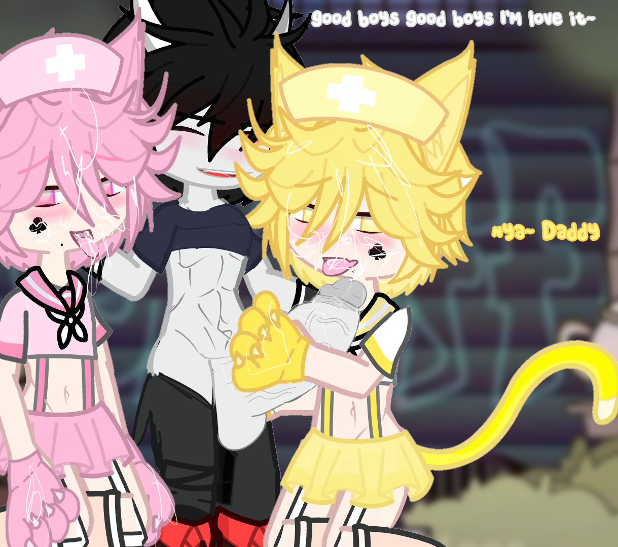 Gacha Heat - Uwu cat porn NSFW Rule34 Yaoi BL