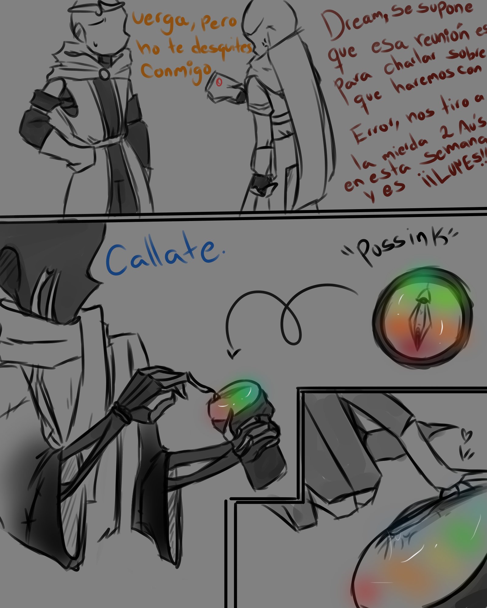 Ink sans getting fucked