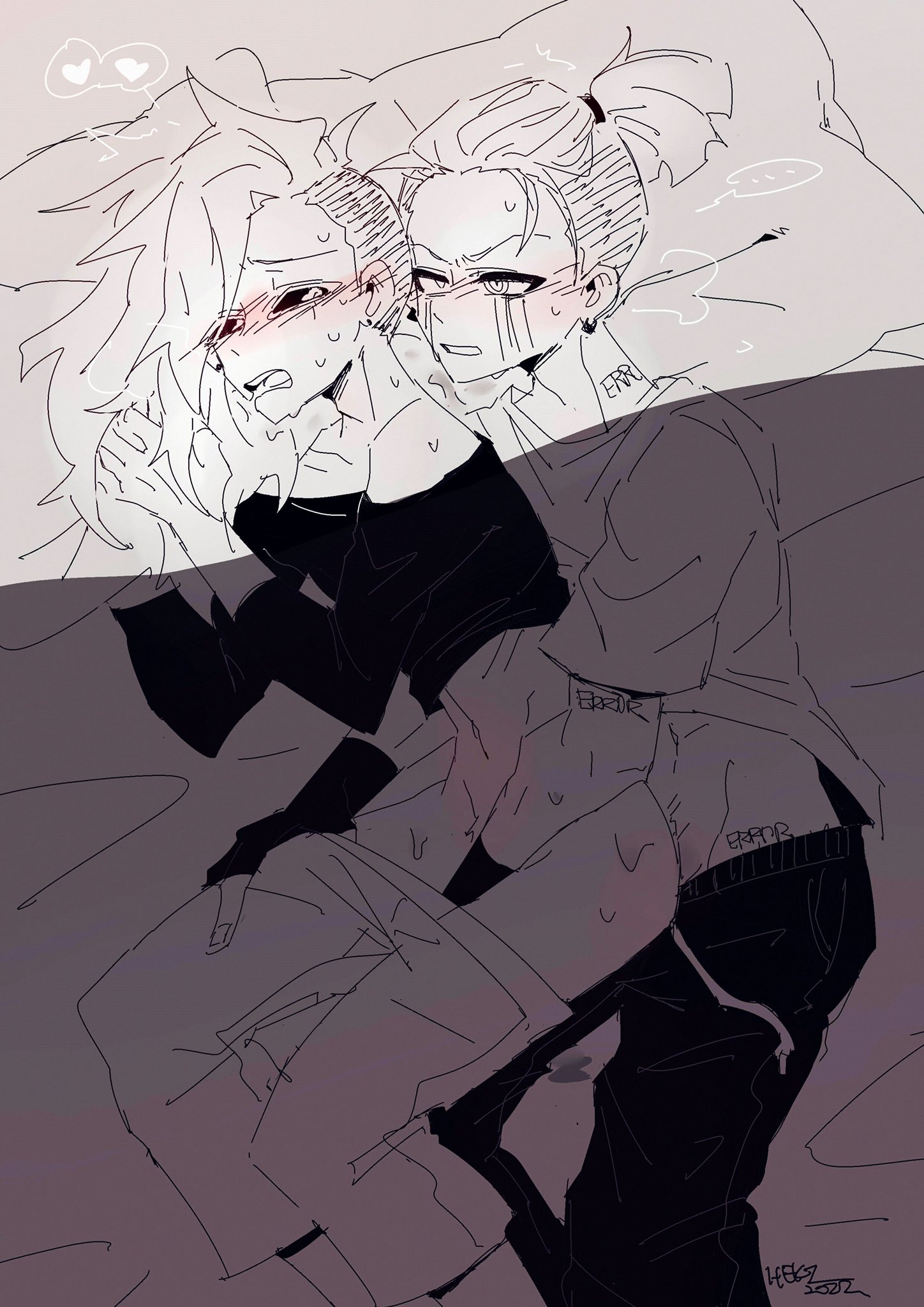 Ink sans getting fucked